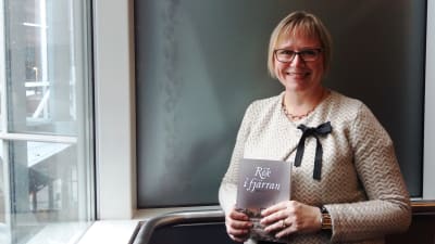 Debuterande författaren Mikaela Nykvist.