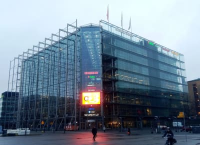 Sanomahuset i Helsingfors.