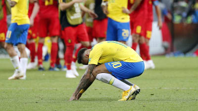 Besviken Neymar.