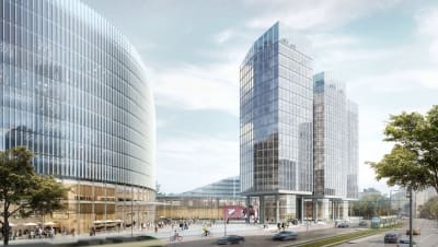 Så här skulle Helsinki Garden se ut vid Nordenskiöldsgatan