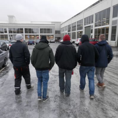 Studerande vid Optima i Jakobstad