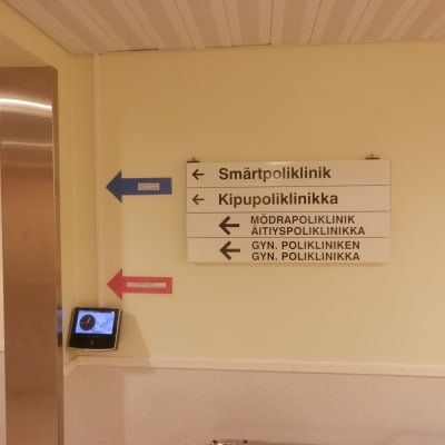 Smärtpolikliniken vid Malmska sjukhuset i Jakobstad