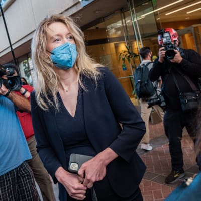 Elizabeth Holmes.
