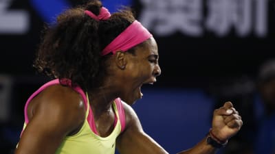 Serena Williams vann Australian Open.