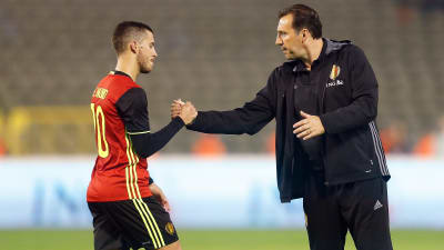 Eden Hazard, Marc Wilmots.