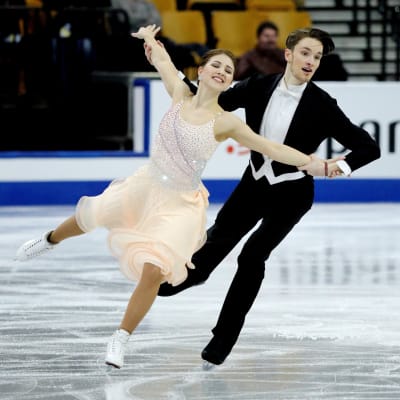 Cecilia Törn och Jussiville Partanen i kortdansen VM i Boston 2016