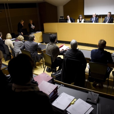 Rättegången mot vårdarna i fallet Eerika den 23.2.2015
