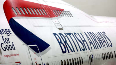 Ett British Airways-plan i Heathrow