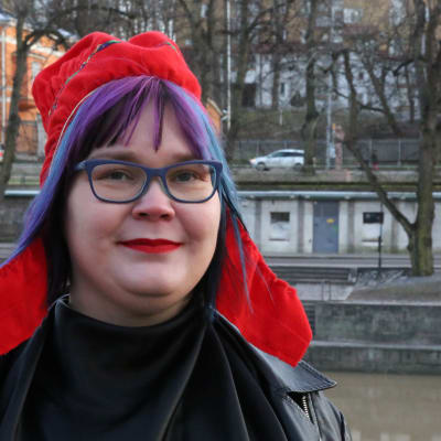 Profilbild på Niina Siivikko vid Aura å. 