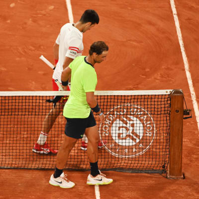 Novak Djokovic och Rafael Nadal möttes i fjol i semifinalen i Franska öppna.