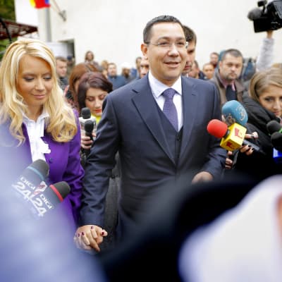 Den rumänske presidentkandidaten Victor Ponta.