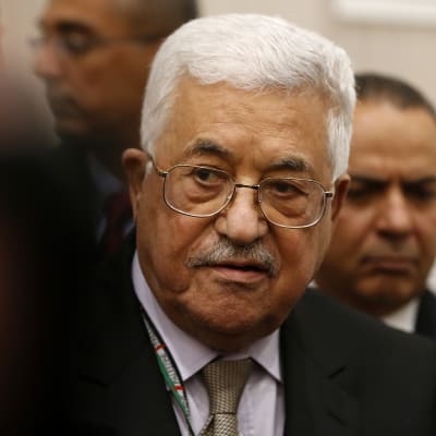 Palestinas president Mahmoud Abbas.