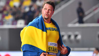 Daniel Ståhl i VM 2019.