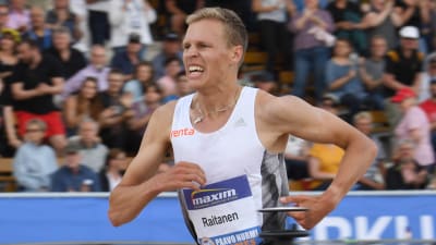Topi Raitanen imponerade stort i Paavo Nurmi Games den 11 juni.
