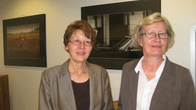 Marianne Gripenberg-Gahmberg och Anne Priha