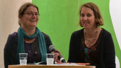 Karoliina Pertamo och Annika Sandelin.