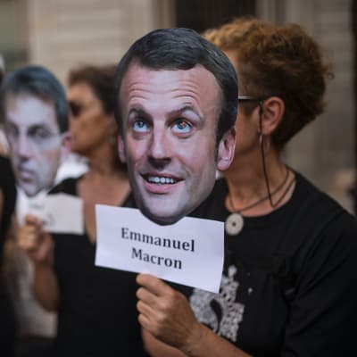 Frankrikes president Emmanuel Macron