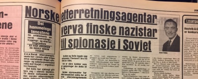 Den norska tidningen Ny Tid skrev år 1977 om Magnus Bratten som var spion i Finland på 1950-talet. 