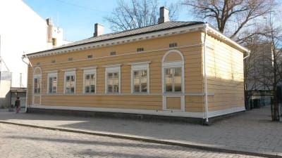 Jean Sibelius födelsehem på Regeringsgatan 11 i Tavastehus
