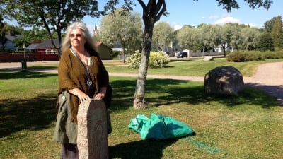 Sten avtäcktes i Lovisa