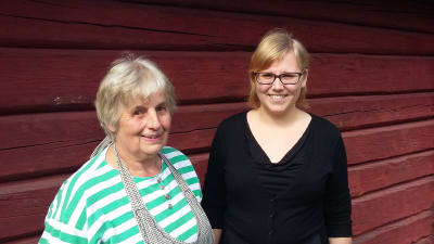 Margareta Björk och Sofia Lillgäls.