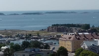 Drottningberg i Hangö.
