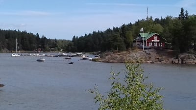 Hamnen i Barösund i Ingå.