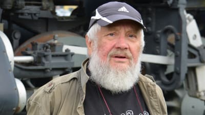 Jan-Erik Wiik på Karis järnvägsstation