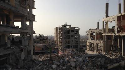 Förstörelse i Gaza, september 2014
