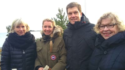 Ägare, arkitekten och museichefen planerar nya Stormhälla i Hangö