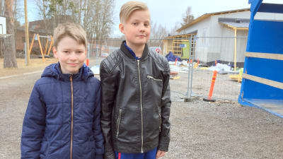 Alarik Lundström och Noel Nygård