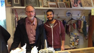 Brage Finskas och Manhal Fouad.