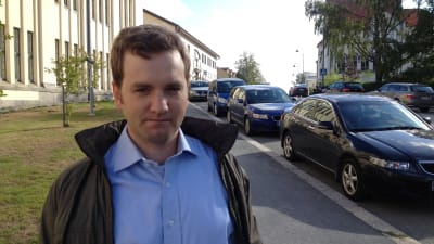 Gustav Nygård är regionplanerare på utvecklingsbolaget Concordia