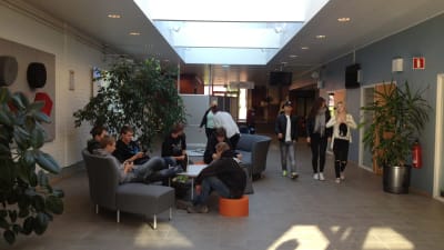 Yrkesakademins aula i Närpes