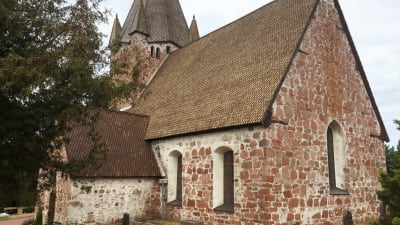 Finströms kyrka exteriör