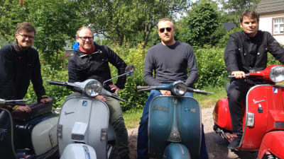 Jan Sandberg, Peter Lüttge, Tony Roos, Andreas Holmgård