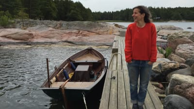 Nina Katchadourian är konstnär med rötter på Pörtö i Borgå