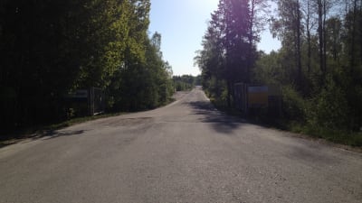 En väg.