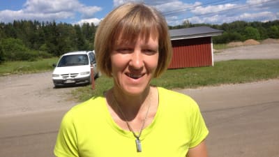Gunnel Englund från Pellinge i Borgå skärgård