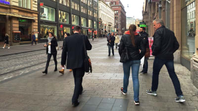 Människor på Alexandersgatan
