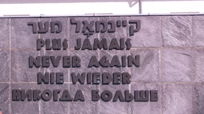 Koncentrationslägret KZ Dachau utanför München, Tyskland.