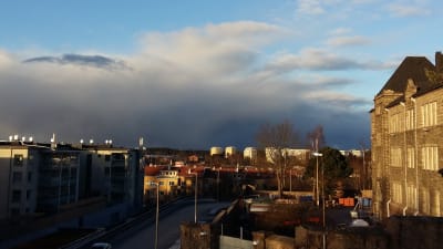 Nybygge på Kakolabacken i Åbo.