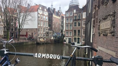 Kanal i Amsterdam