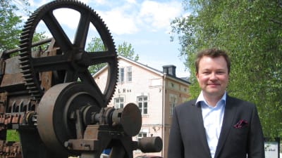 Olli Muurainen vill göra Billnäs bruk till Finlands modernaste bruk.