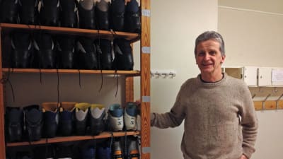 Ulf Friman är gymnastiklärare i högstadiet och gymnasiet i Vörå