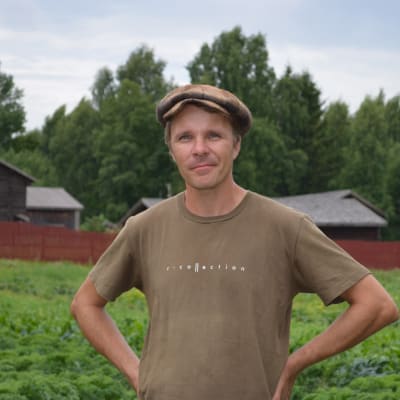 Trädgårdsterapi tycks ha gjort Jan Liesiaho gott.