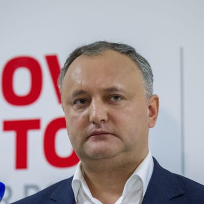 Igor Dodon, ledare för det moldaviska socialistpartiet.