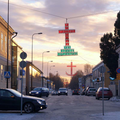 Storgatan i Jakobstad.