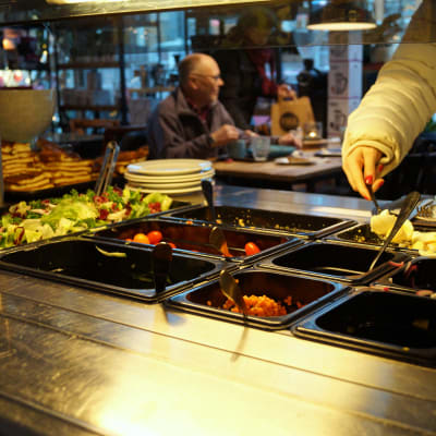 Lunchrestaurang i Jakobstad.