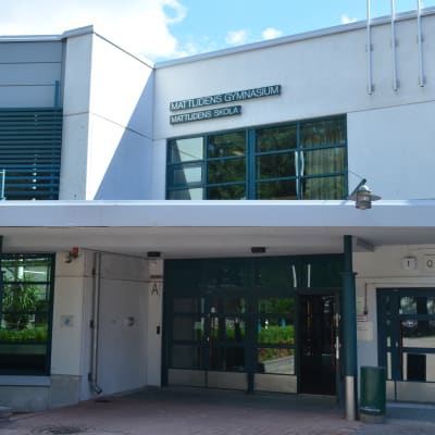 Mattlidens skola entré